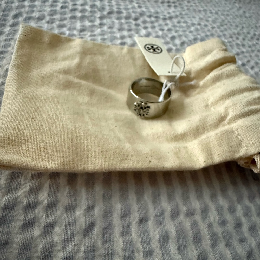 Tory Burch Silver Ring